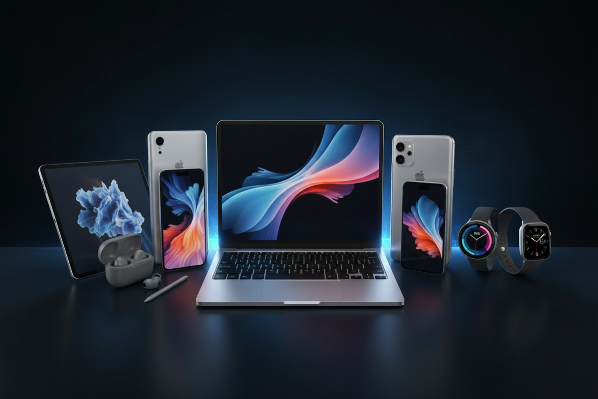 Electronics Tech Devices - No Text